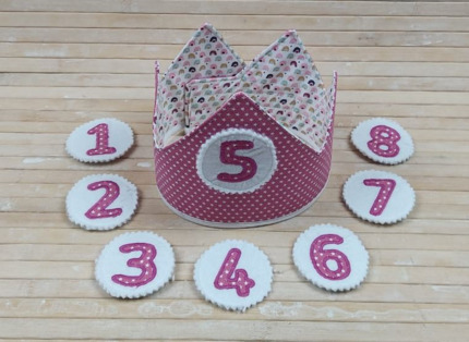 CORONA CUMPLEAÑOS REVERSIBLE