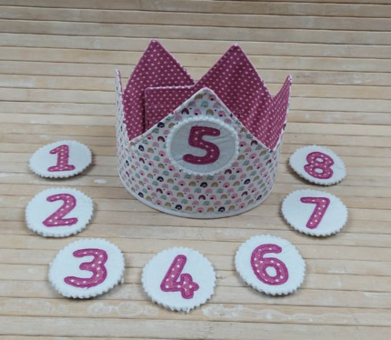 CORONA CUMPLEAÑOS REVERSIBLE