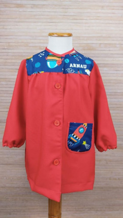 BATA CON BOTONES