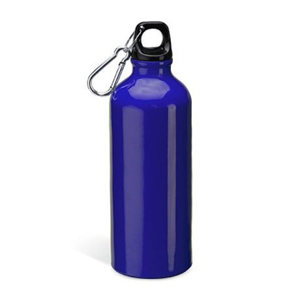 BOTELLA ALUMINIO 800 ML CON MOSQUETON