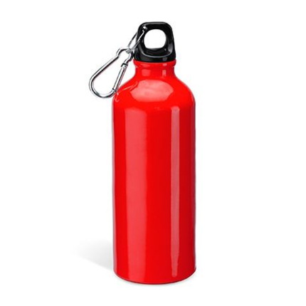 BOTELLA ALUMINIO 800 ML CON MOSQUETON