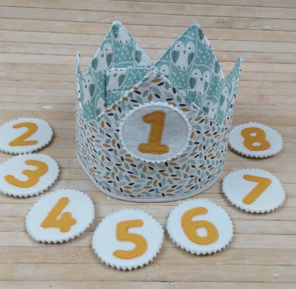 CORONA CUMPLEAÑOS REVERSIBLE