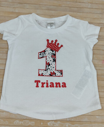 CAMISETA CON NUMERO Y NOMBRE