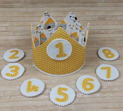 CORONA CUMPLEAÑOS REVERSIBLE