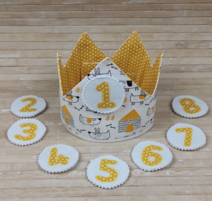 CORONA CUMPLEAÑOS REVERSIBLE