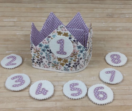 CORONA CUMPLEAÑOS REVERSIBLE