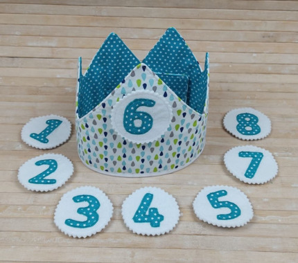 CORONA CUMPLEAÑOS REVERSIBLE