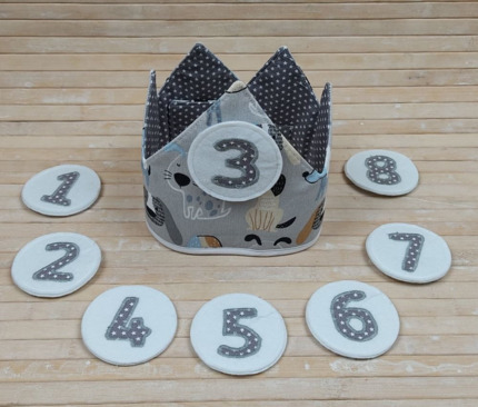 CORONA CUMPLEAÑOS REVERSIBLE