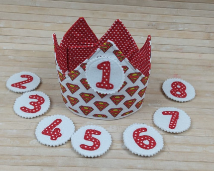 CORONA CUMPLEAÑOS REVERSIBLE