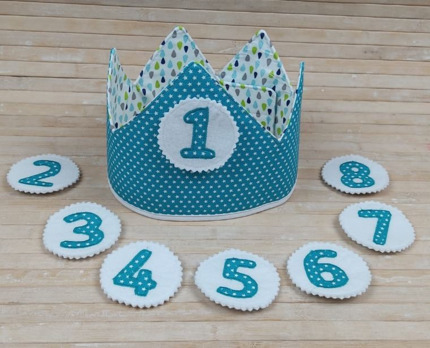 CORONA CUMPLEAÑOS REVERSIBLE