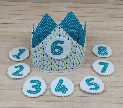 CORONA CUMPLEAÑOS REVERSIBLE