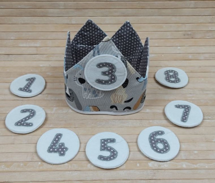 CORONA CUMPLEAÑOS REVERSIBLE